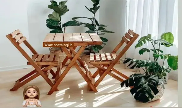 میز و صندلی تاشو
